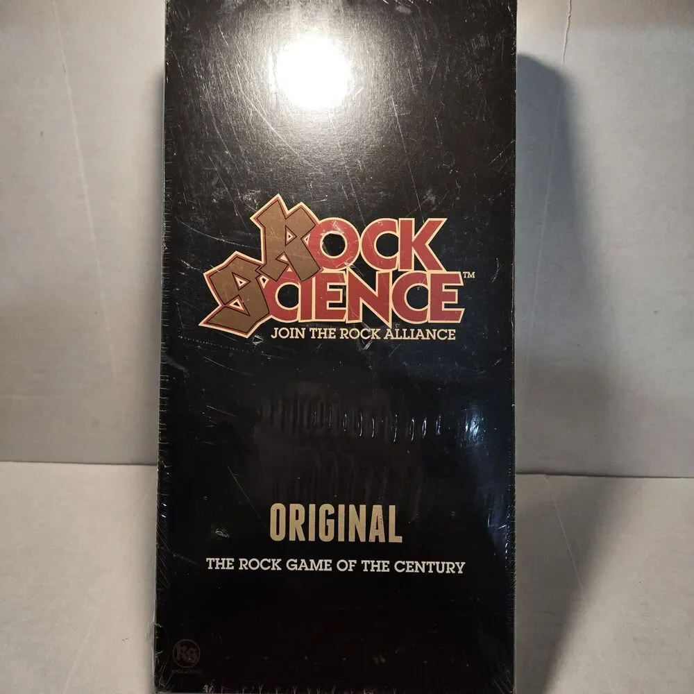 NEW + SEALED ROCK SCIENCE Join The Rock Alliance ROCK BOARD GAME of the CENTURY